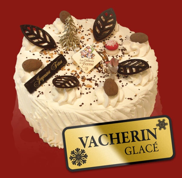 Vacherin glacé 3 parfums au choix